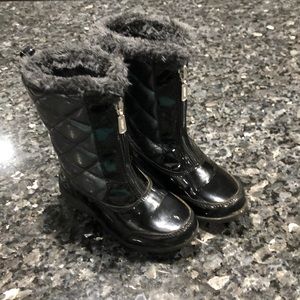 Girls boots with zipper size 10
